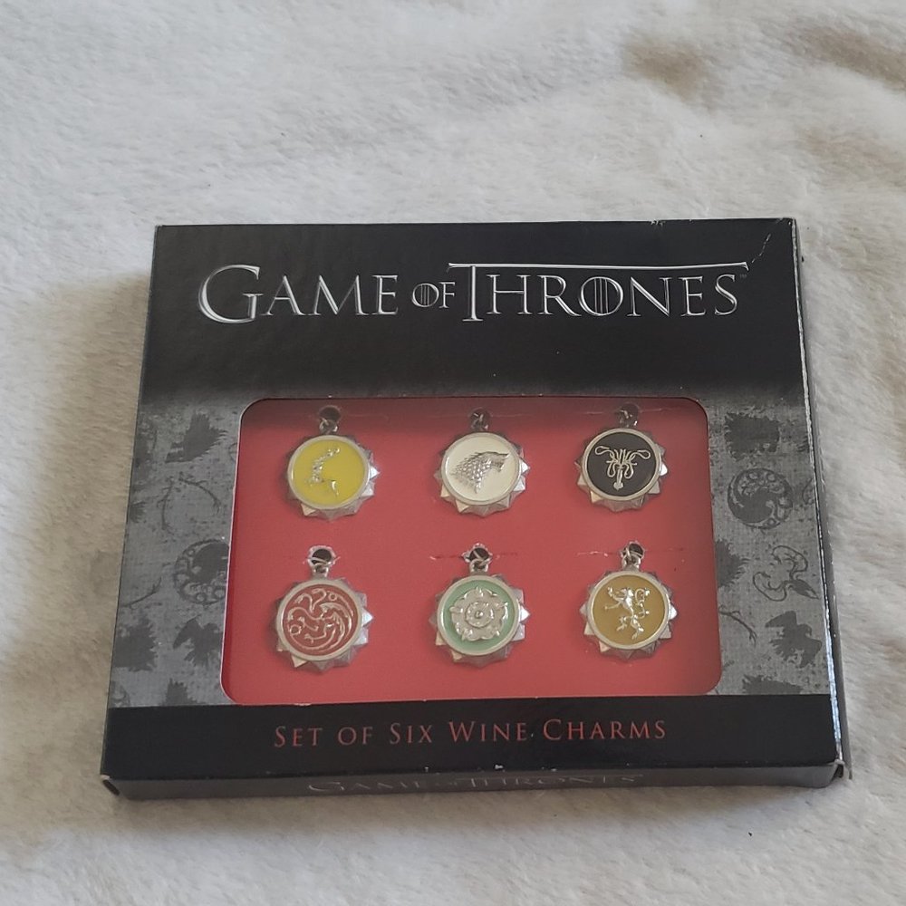 Game of Thrones Wine Charms (Set of 6)